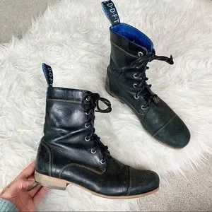 John Fluevog | Shoes | John Fluevog Lace Up Leather Combat  display picture 1
